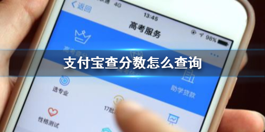 支付宝查分数怎么查询