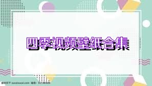 四季视频壁纸合集