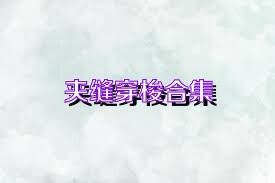 夹缝穿梭合集