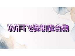 WiFi飞连钥匙合集