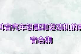 抖音汽车钥匙和发动机的声音合集