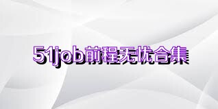 51job前程无忧合集