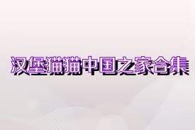汉堡猫猫中国之家合集