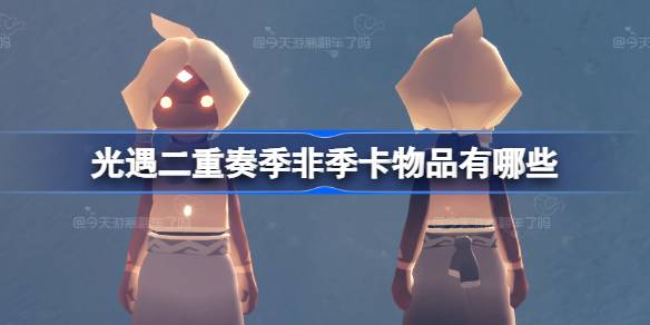 光遇二重奏季非季卡物品一览