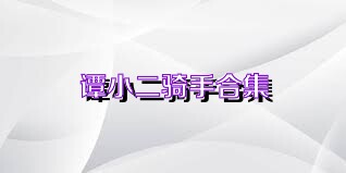谭小二骑手合集