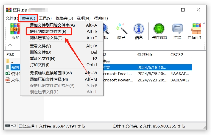 如何从ZIP文件中精准提取你需要的文件？