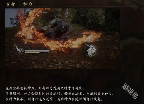 黑神话悟空招式变身神力详解