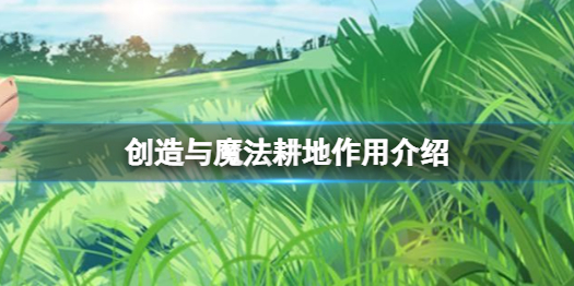 创造与魔法耕地有什么用