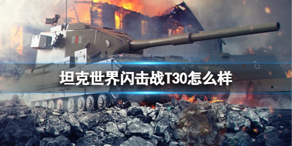 坦克世界闪击战T30图鉴