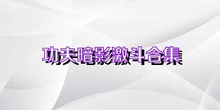 功夫暗影激斗合集