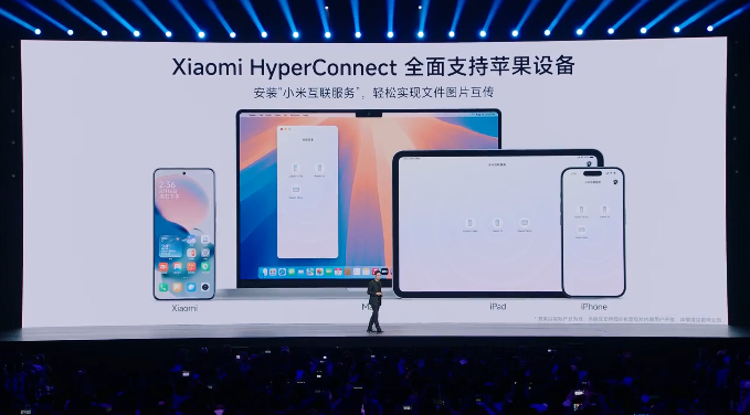 小米15系列发布会亮点：小米HyperConnect全面拥抱苹果生态