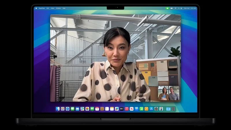 苹果2024款M4 MacBook Pro/iMac系列视频通话体验优秀