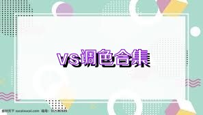 vs调色合集