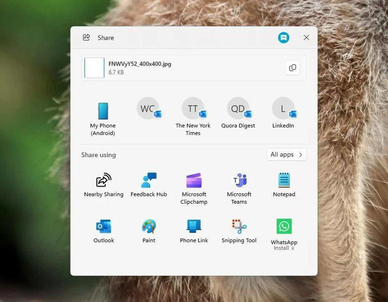 Windows 11大变身：“一键分享”革新开始菜单与任务栏体验