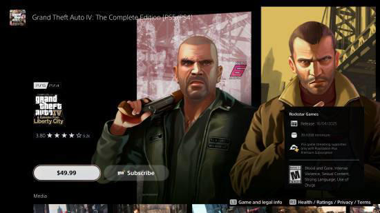 GTA4重登PS5有望？概念图曝光引玩家热议，经典再现指日可待？