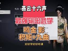 燕云十六声九剑枪实战技巧与输出手法深度解析