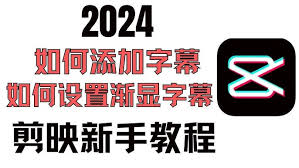 剪映技巧大轻松学会添加字幕解说，视频制作秒变专业级！