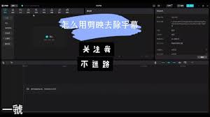 抖音剪映技巧大一键去除字幕，提升视频专业感！