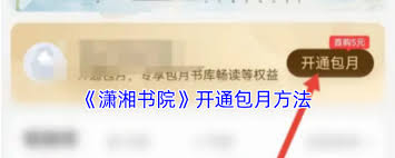 潇湘书院超值包月，畅享无限阅读盛宴！