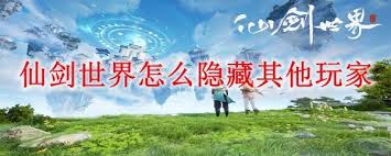 仙剑世界隐藏玩家方法