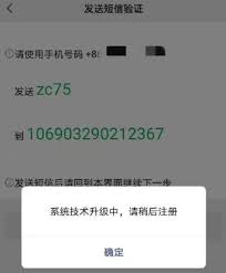 微信系统升级：稍后注册功能暂不可用