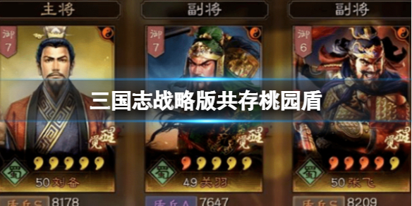 三国志战略版平民共存桃园盾