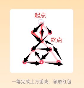 QQ一笔画红包全部答案：1-25关通关画法大全[多图]图片17