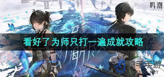 鸣潮：改进“看好了为师只打一遍”成就获取方法