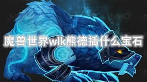 魔兽世界wlk熊德插什么宝石 wow80wlk怀旧服熊T宝石推荐