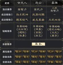 惊爆！三国谋定天下甘夫人、赵云、姜维超强阵容玩法大