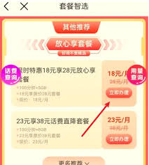 原来的中国移动如何降低套餐档次