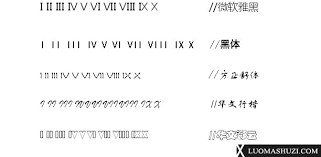 罗马数字输入方法的改进：凸显核心要点的简洁高效之道