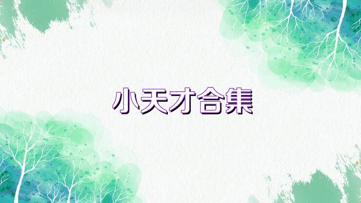 小天才合集